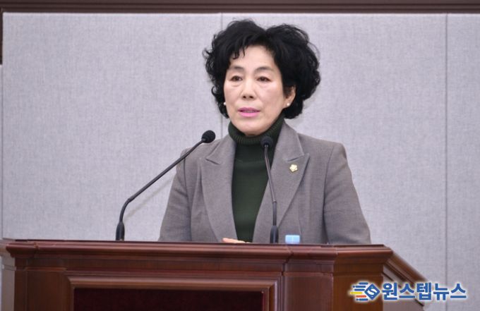 여수시의회 홍현숙 의원