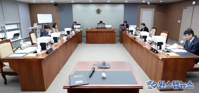 충남도의회 보건복지환경위, 부서 간 정책연계 점검 위한 종합감사