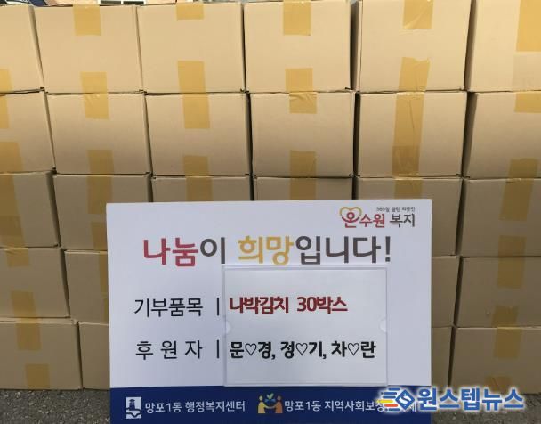 수원시 영통구 망포1동 날개없는 천사의 선행, 주민이 주민을 돌보는 복지마을