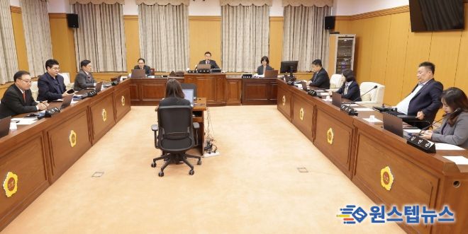 대전시의회, 제9대 후반기 제2기 윤리특별위원장 선출