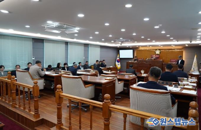 담양군의회, 제341회 제2차 정례회 개회