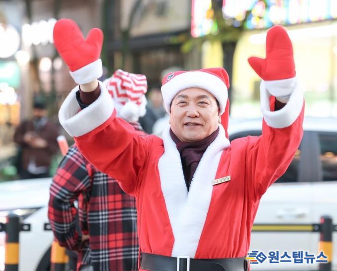 오산시, ‘오(Oh)! 해피 산타마켓’화려한 막 올라