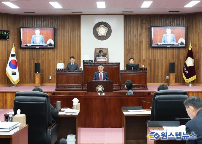 제78회 여주시의회 제2차 정례회 개회