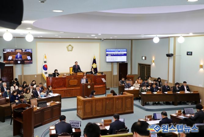 제316회 정례회 제1차 본회의_전경