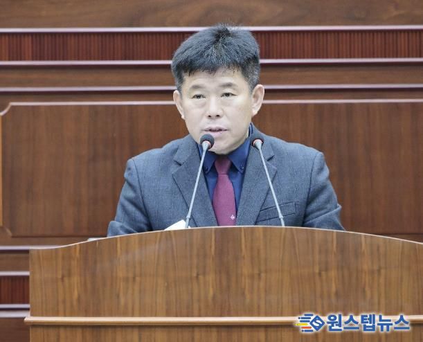 연천군의회 박운서 의원, 5분 자유발언