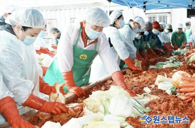 새마을운동 광주시지회, ‘2025 사랑의 김장담그기’ 행사 개최
