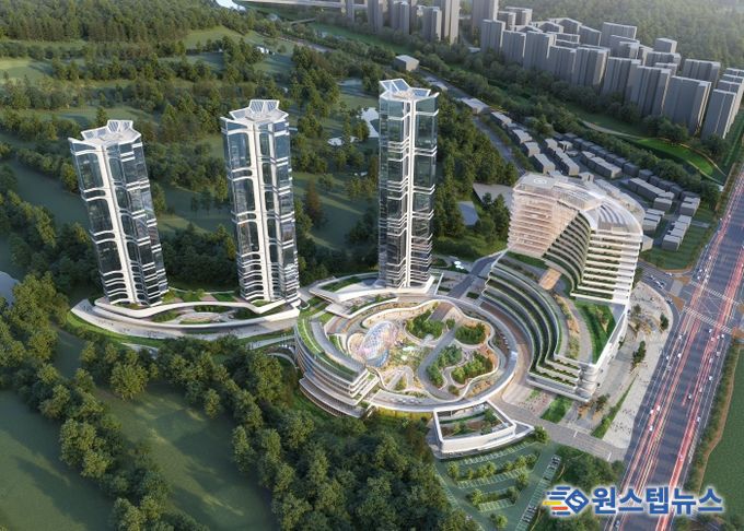 동탄병원 조감도