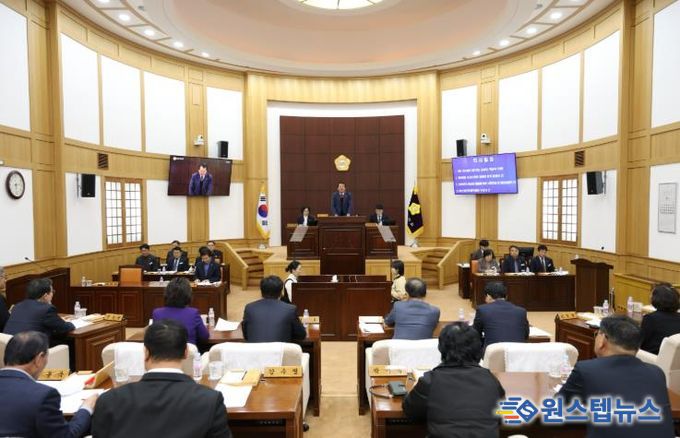 경산시의회, 제266회 정례회 개회