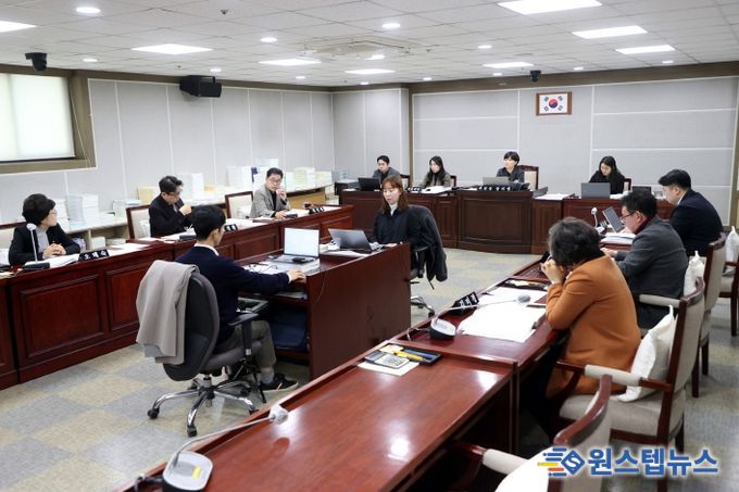 문화체육교육위원회 행정사무감사