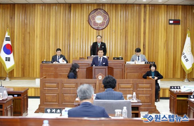 강필구 의원 5분 자유발언