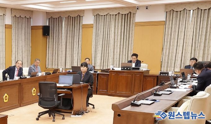 대전시의회 복지환경위원회 상수도사업본부, 녹지농생명국 2026년 예산안 심사
