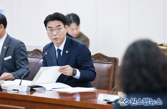 류기준 전남도의원, 2026년도 농축산식품국 예산안 심사