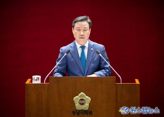 성남시의회 더불어민주당 이준배 대표의원