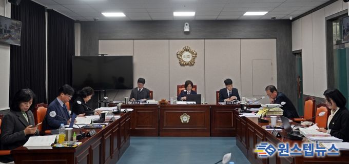 제288회 정례회 제6차 행정사무감사특별위원회