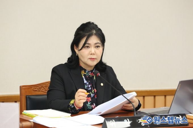 김미연 의원, 서구 무령뮤산 및 민속예술전수관 운영실태 비판