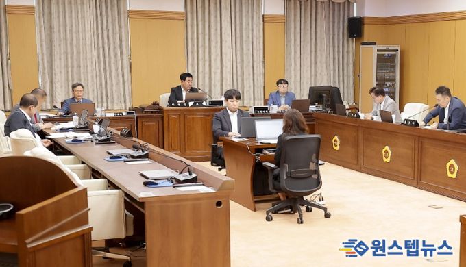 대전시의회 복지환경위원회 제291회 제2차 정례회 제6차 회의 개최