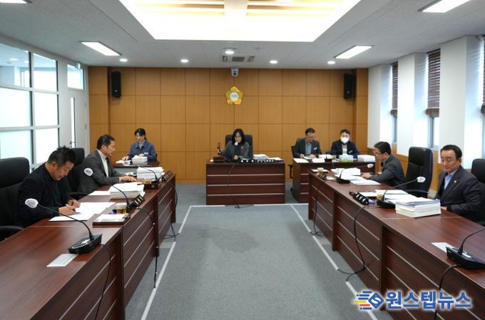 행정문화복지위원회 2025년도 행정사무감사 마무리