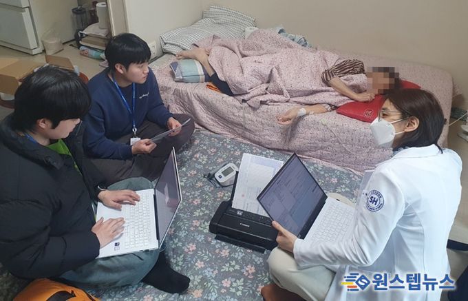 장곡동 행정복지센터ㆍ신천연합병원,‘찾아가는 돌봄의료센터’ 1년 성과 공유