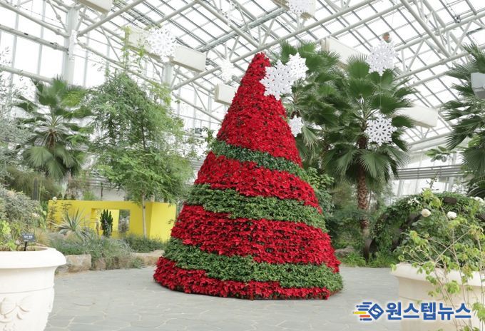 일월수목원 내 전시 온실 ‘겨울, 정원으로의 초대’