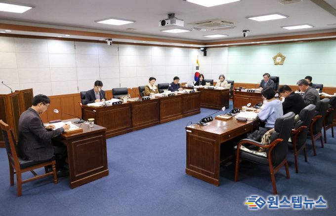 동해시의회, 제357회 제2차 정례회 제7차 예산결산특별위원회