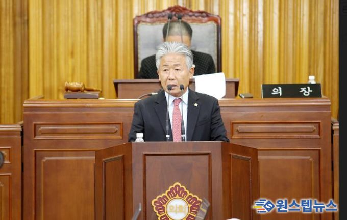 영광군의회 장기소 의원, 미래산업 TF팀 구성·양육친화주택 조성 제안