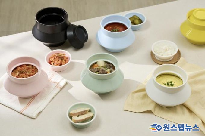 여주 도자기 공동 브랜드 나날에서 개발한 한끼솥밥 6종