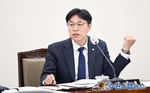 김태효 시의원 대표발의, 재정운용 전반 절차·기준 통합 조례안 발의