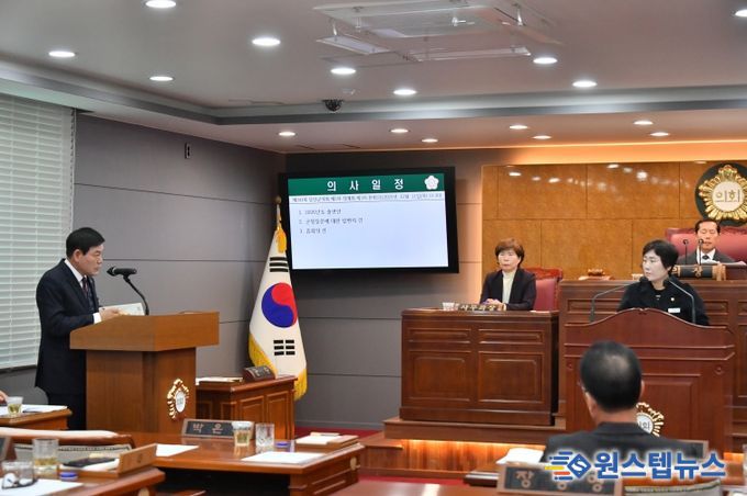 담양군의회, 회의규칙 개정 후 첫 ‘1문1답’ 군정질문 실시