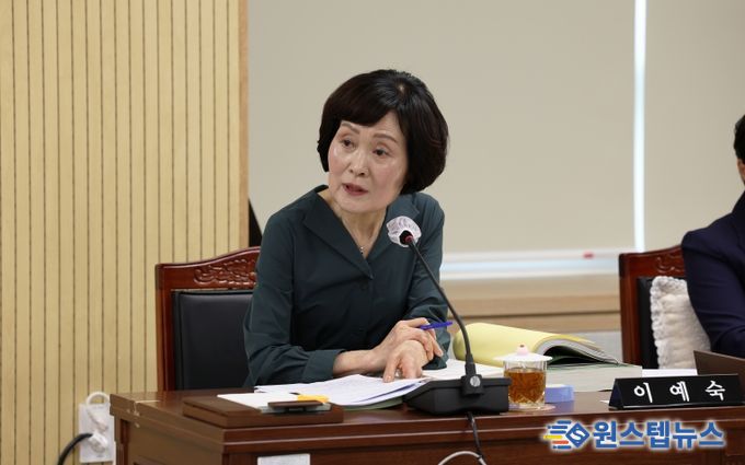 이예숙 의원(발언사진)