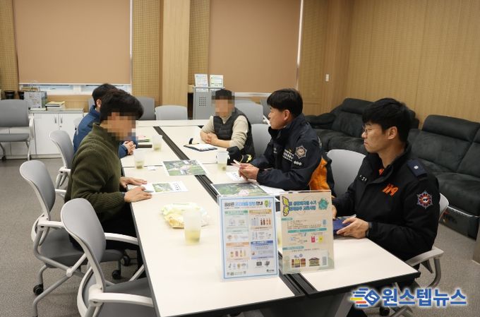 가평소방서, 특수가연물 취급 사업장 현장안전지도 실시