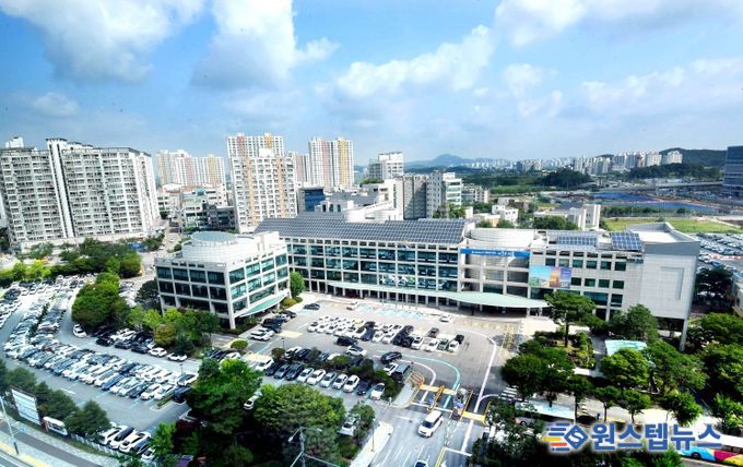 시흥시청 전경