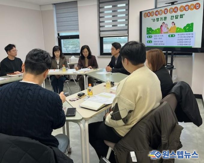 의정부시, 고독사 예방 및 관리체계 구축 위한 시범사업 수행기관 간담회 실시