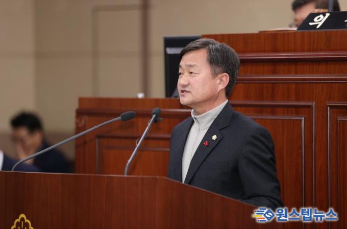 상주시의회, 강경모 의원 5분 자유발언