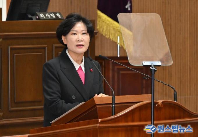 박미경 진주시의원, 문화경제·일자리·체류형 관광 3대 준비 과제 “서둘러야”