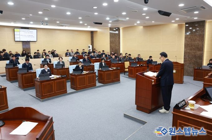 제277회 제2차 정례회 제2차 본회의(의회 본회의장)