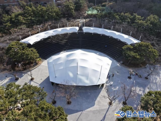 비둘기공원 야외무대