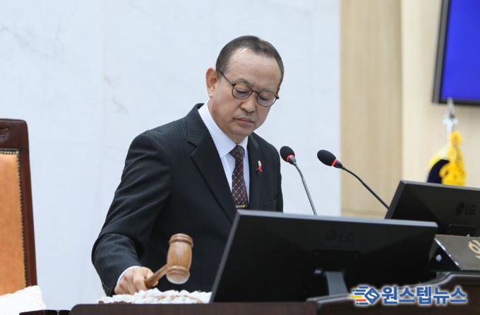 예산군의회 장순관 의장