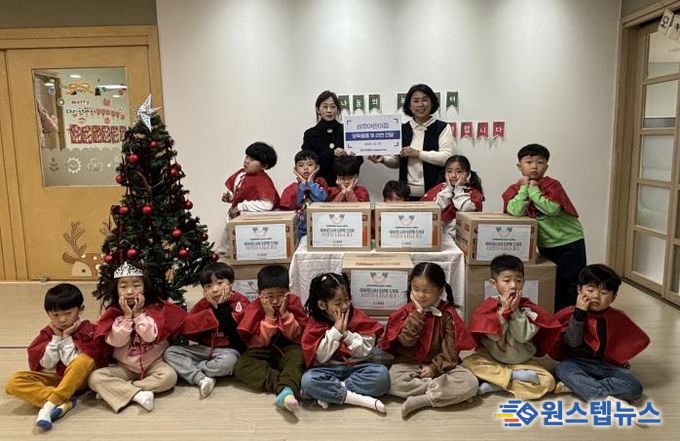 안성시동부무한돌봄네트워크팀, 삼정어린이집 ‘나눔의 녹색장터’ 물품 및 라면 후원 받아