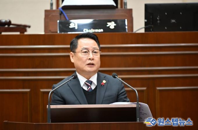 완주군의회 성중기 의원, “조례의 실효성 강화…완주군 입법평가제 도입 서둘러야”