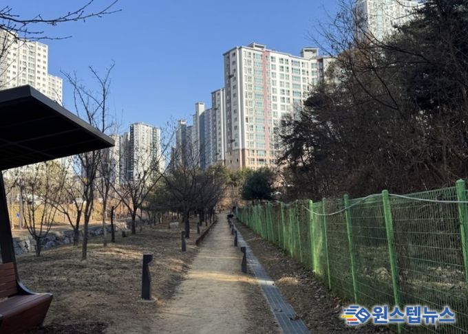 청계동 이음정원 연계 맨발걷기길