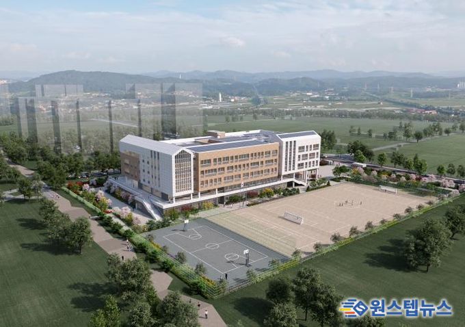 신양고등학교 조감도