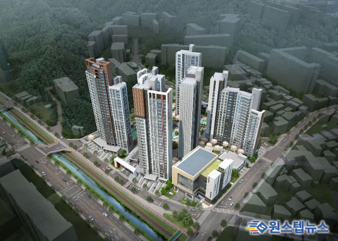 양지마을 주거재생혁신지구 사업 조감도