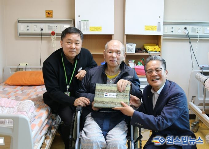 경기북부보훈지청, 연말계기 국가보훈부 장관 명의 위문 실시