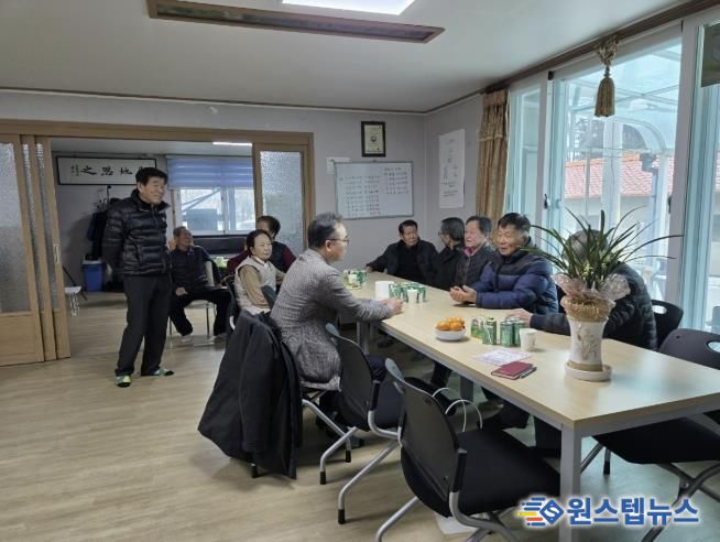 포천시 관인면, 경로당 순회 방문 통해 찾아가는 소통행정 추진