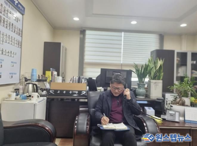 고양시 고봉동, 새해맞이 독거어르신 안부 확인