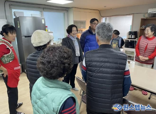 수원시 권선구 권선2동, 새해맞이 관내 경로당 순회 방문