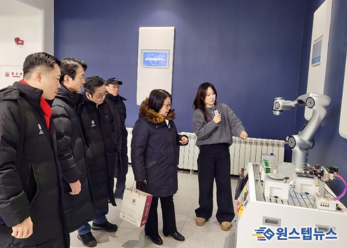 현지 로봇기업 ‘애자일 로봇’을 방문했다.