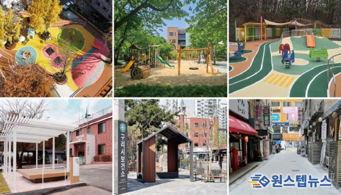 2025년 준공대상지(위 왼쪽부터 과천시, 안양시, 파주시 아래 왼쪽부터 양주시, 구리시, 안산시)