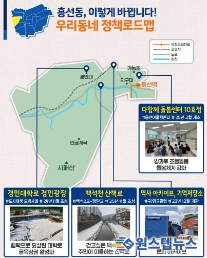 흥선동 정책로드맵