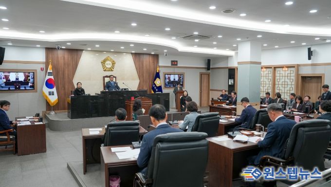 괴산군의회, 2026년 새해 첫 임시회 개회